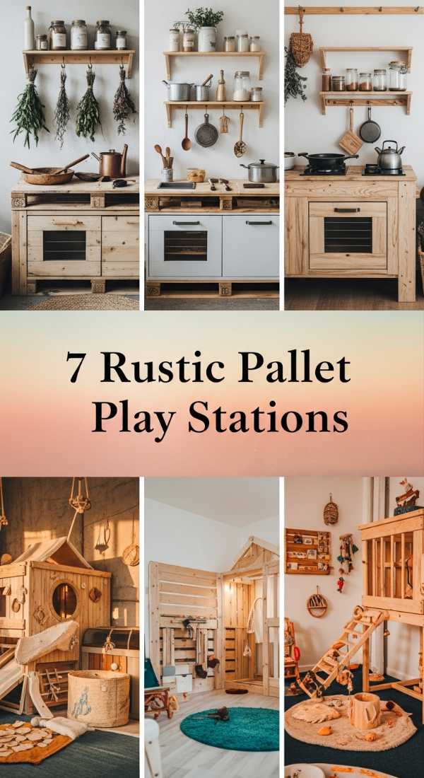 From Basic Backyard to Dreamy Oasis: Your Ultimate Guide to Outdoor Living 7 Rustic Pallet Play Stations 69fb076c99974
