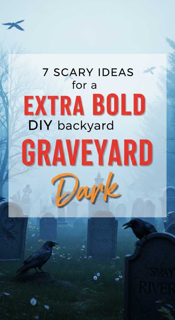7 Scary Ideas For A Diy Backyard Graveyard 69f86e083df46
