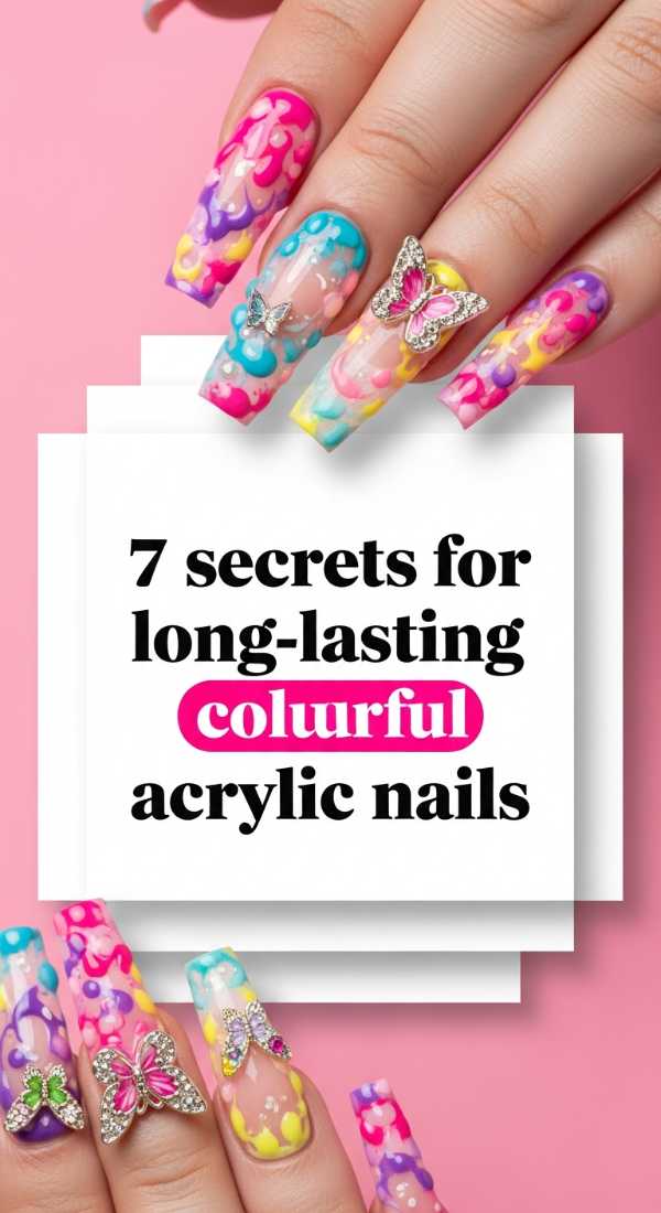 7 Secrets For Long Lasting Colourful Acrylic Nails 6a0f0b9d3f5c5