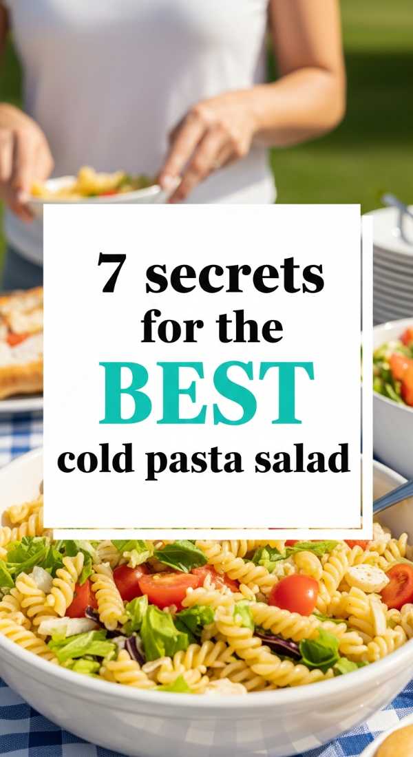 7 Secrets For The Best Cold Pasta Salad 6a10a0af47210
