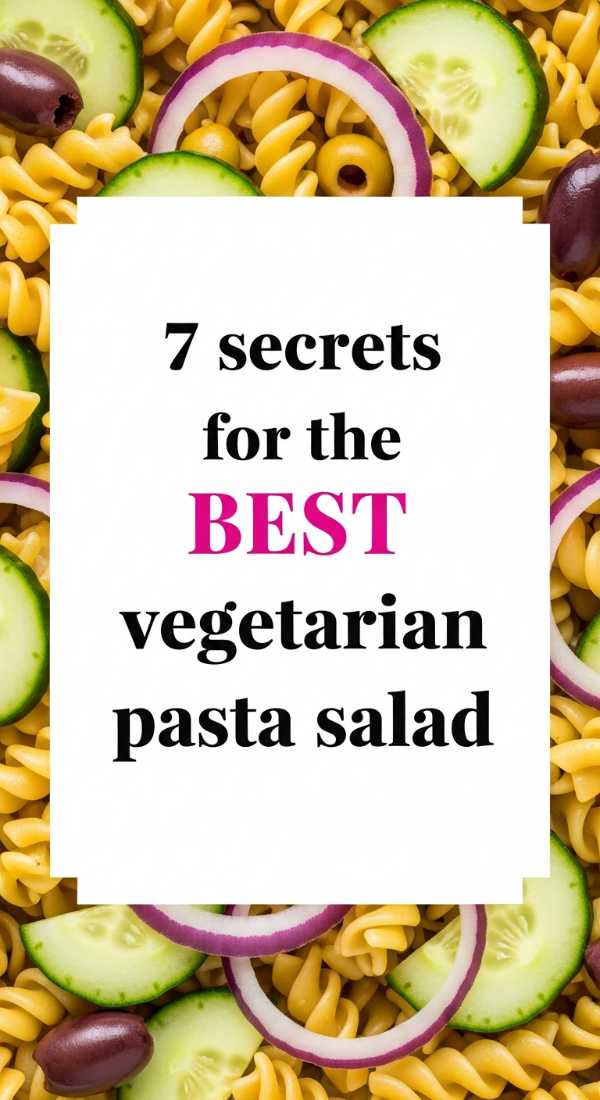 From Scratch to Spectacular: My Journey Through the Ultimate Pasta Masterclass 7 Secrets For The Best Vegetarian Pasta Salad 6a10979b7e5ea