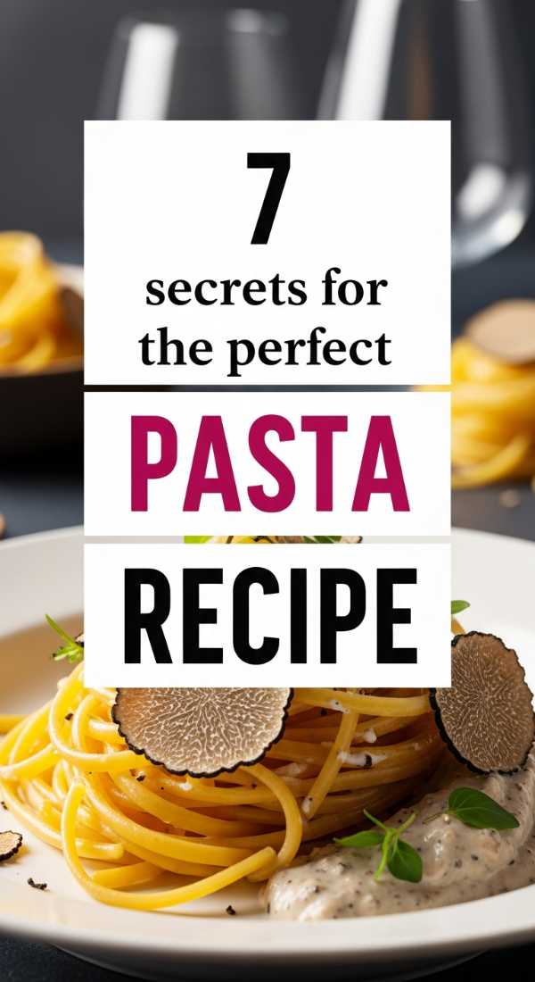 7 Secrets For The Perfect Pasta Recipe 6a109633f2136