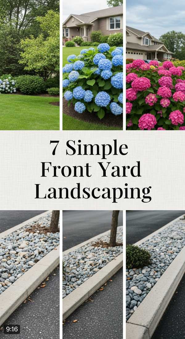 7 Simple Front Yard Landscaping 6a04b78ab0dc8