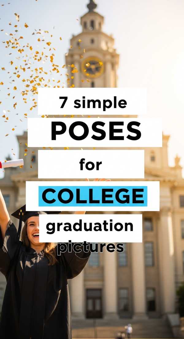 7 Simple Poses For College Graduation Pictures 69f47ee341155