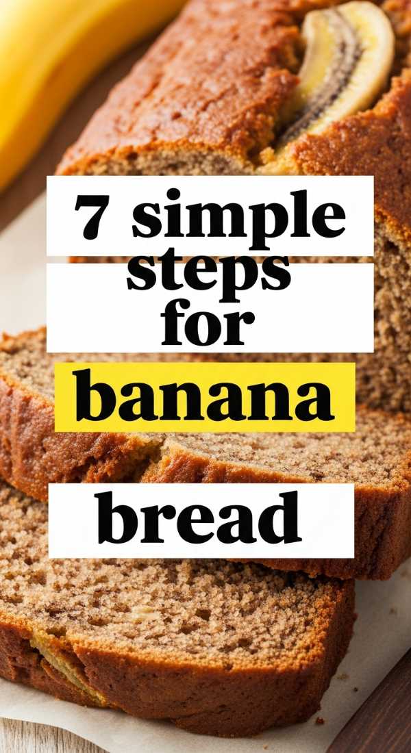 7 Simple Steps For Banana Bread 6a070cf6bb124