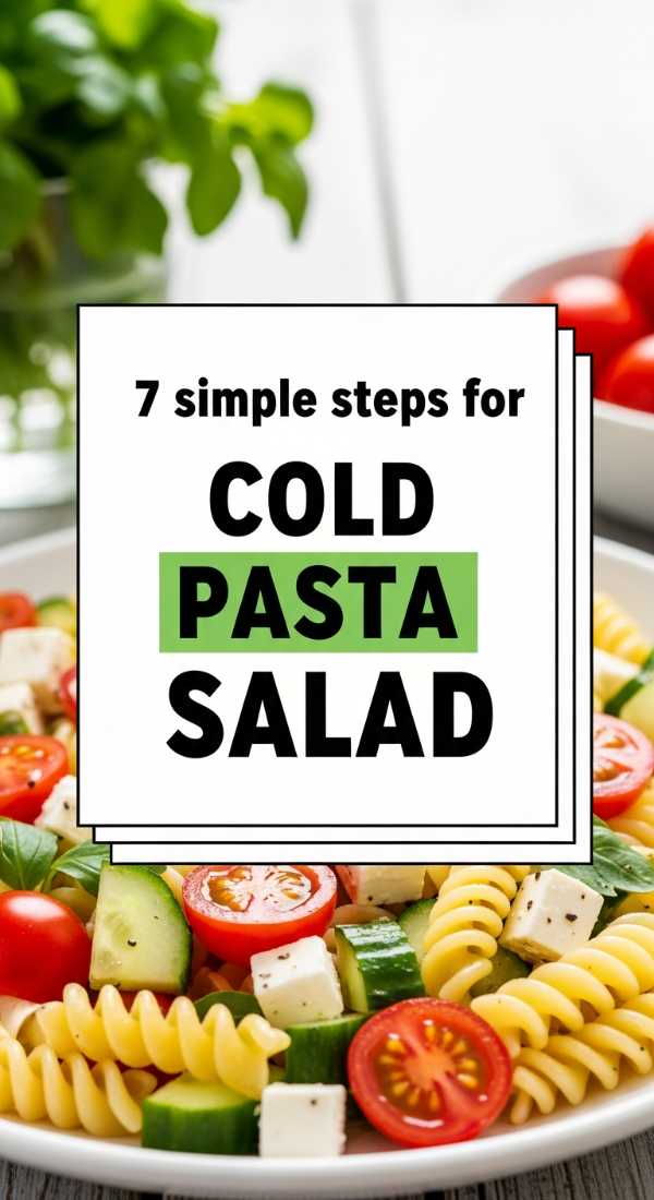7 Simple Steps For Cold Pasta Salad 6a06c55b854ba