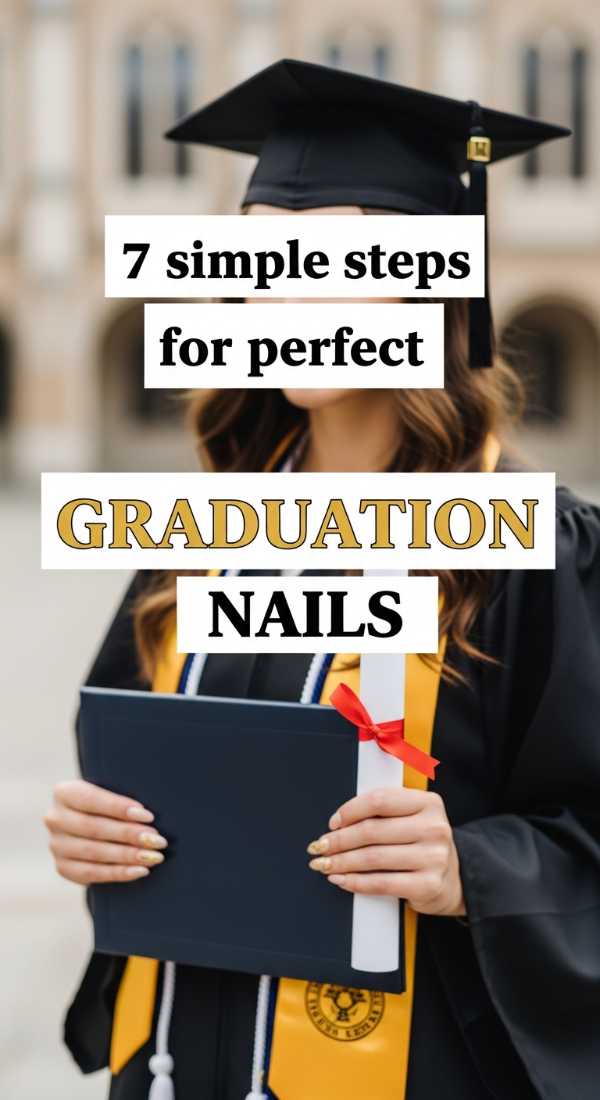 7 Simple Steps For Perfect Graduation Nails 6a059cc4ae7f2