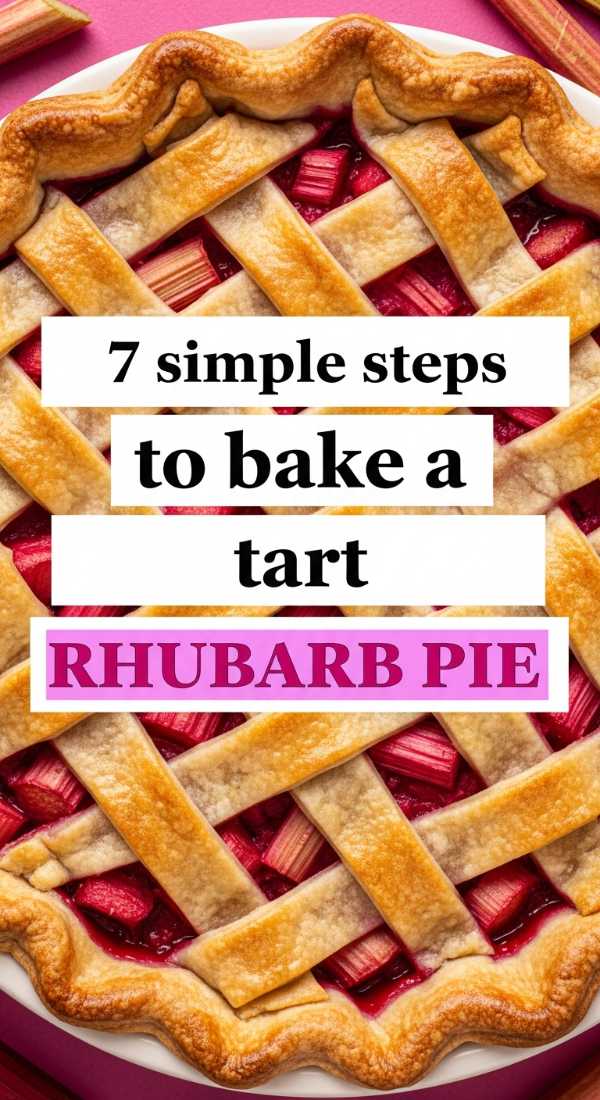 7 Simple Steps To Bake A Tart Rhubarb Pie 6a06e6c80cba9