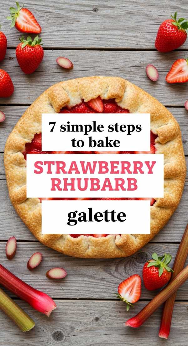 7 Simple Steps To Bake Strawberry Rhubarb Galette 69fd8a96c9448
