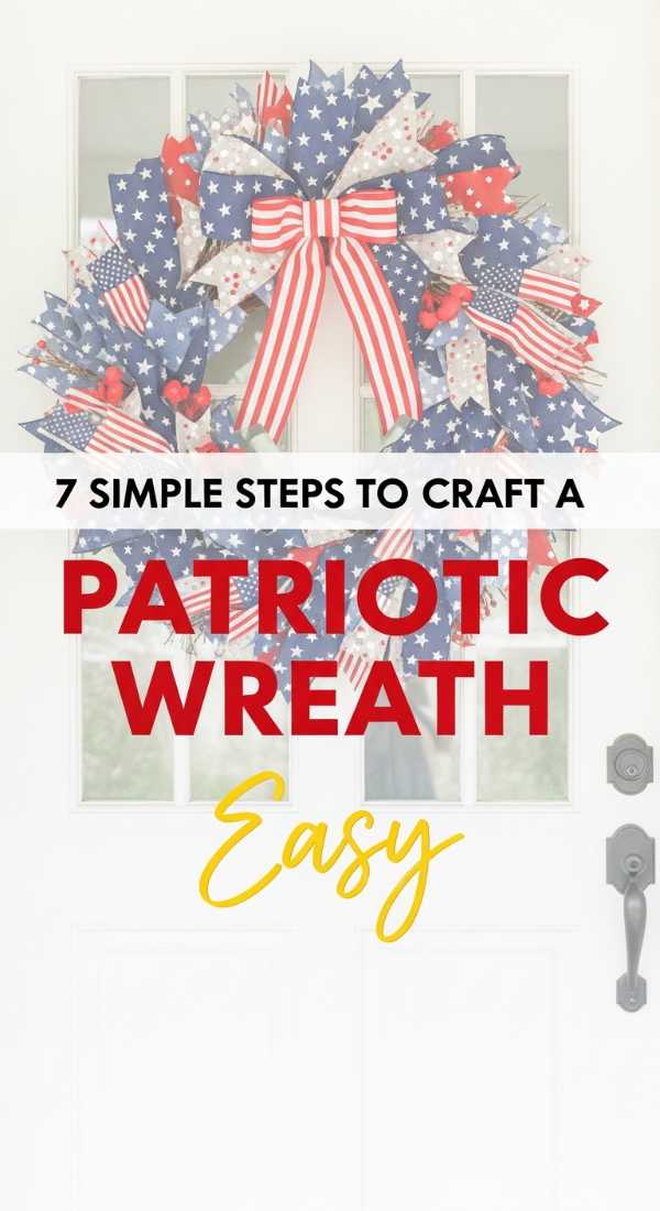 7 Simple Steps To Craft A Patriotic Wreath 6a0d98a9be940