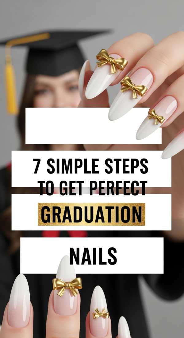 7 Simple Steps To Get Perfect Graduation Nails 6a05989fc131a