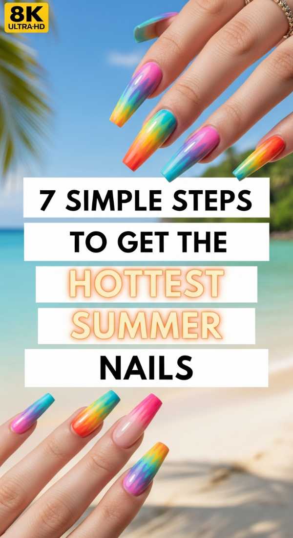 7 Simple Steps To Get The Hottest Summer Nails 6a059cae7bf0e