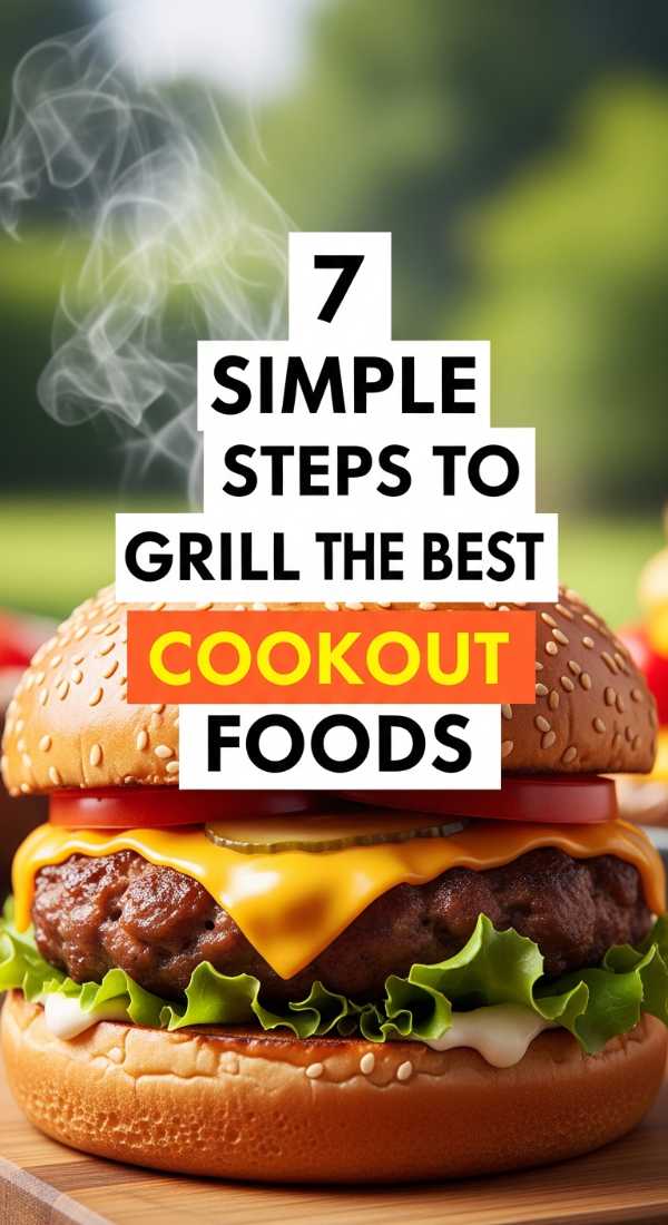 7 Simple Steps To Grill The Best Cookout Foods 6a041bf2d7465