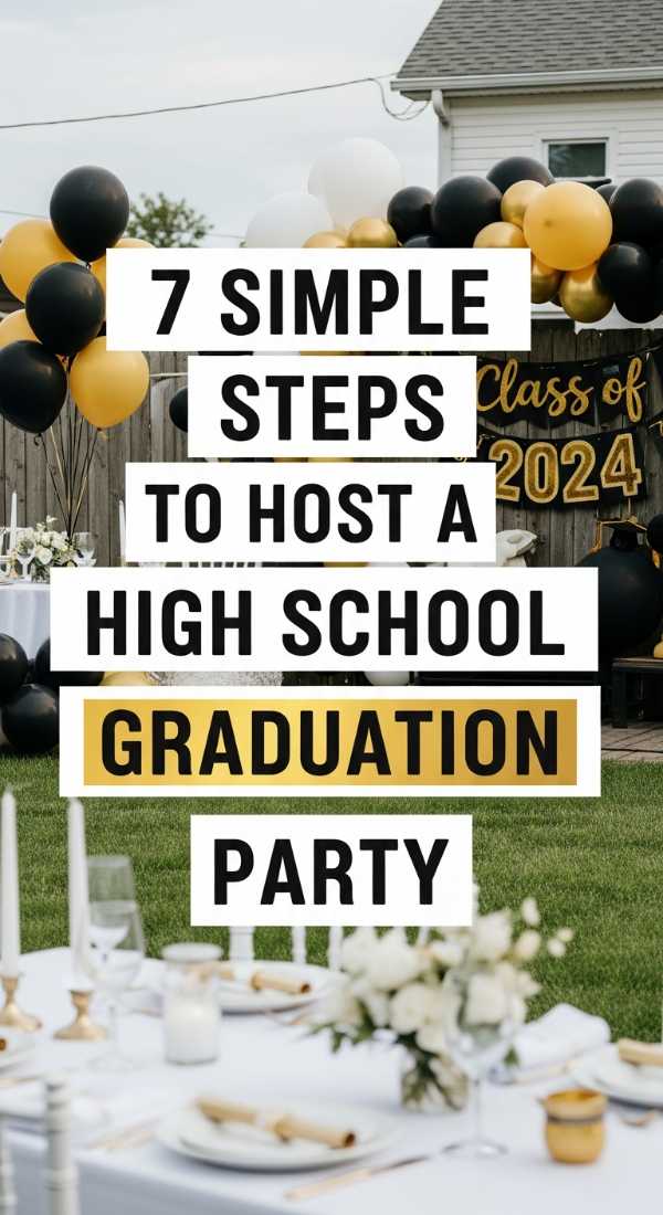 7 Simple Steps To Host A High School Graduation Party 6a021b1b1c2fd