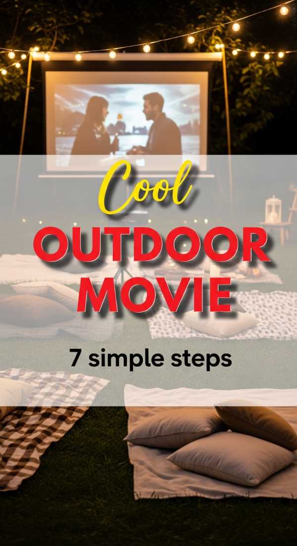7 Simple Steps To Host An Outdoor Movie Night 6a057bc529ad1