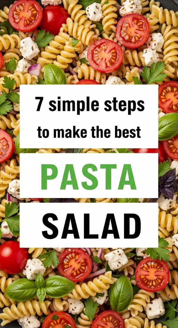 7 Simple Steps To Make The Best Pasta Salad 6a06c8fc32b97