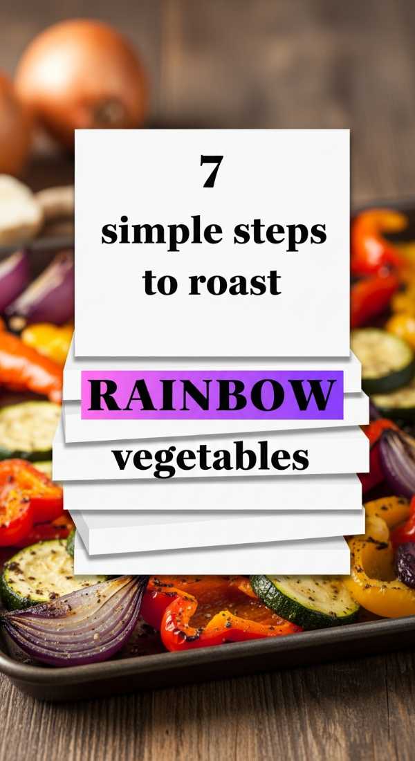 7 Simple Steps To Roast Rainbow Vegetables 6a142b6ca53fa