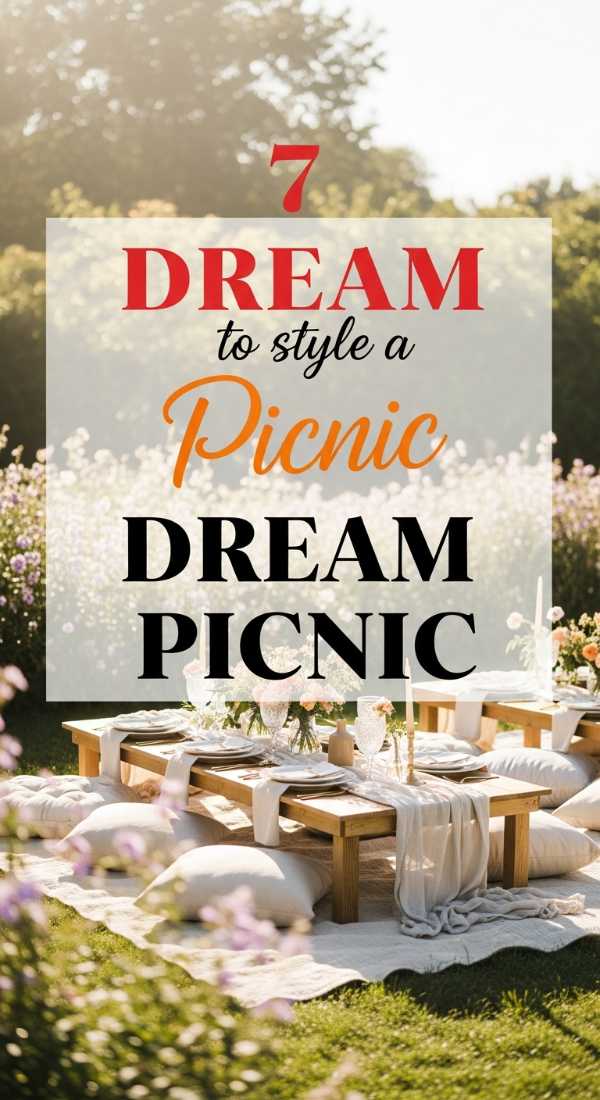 7 Simple Steps To Style A Dream Picnic 6a0db3dd8b868