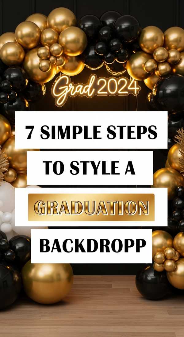 7 Simple Steps To Style A Graduation Backdrop 69f47ee4ea867