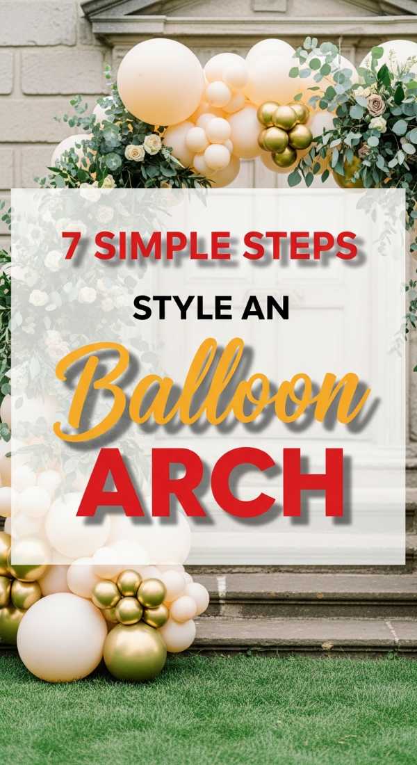 7 Simple Steps To Style An Outdoor Balloon Arch 6a0d9ee8cca18
