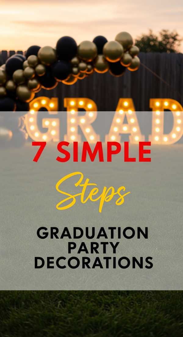 7 Simple Steps To Style Graduation Party Decorations 69faead4e52d2
