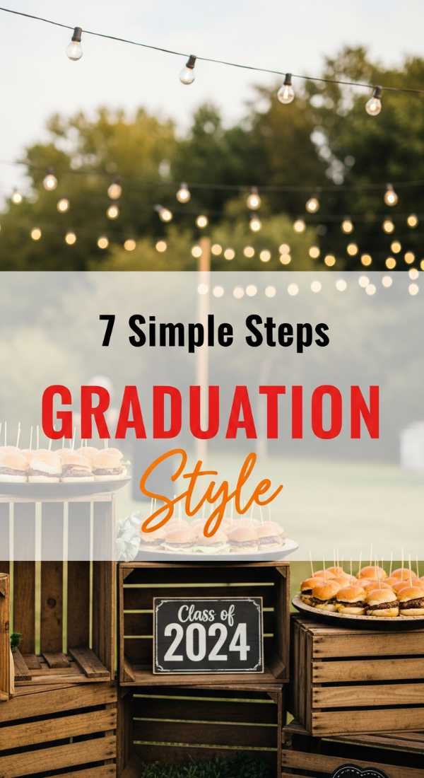 Al Fresco Magic: Unforgettable Ideas for Your Next Outdoor Bash 7 Simple Steps To Style Your Graduation Slider Bar 6a0031c92217b
