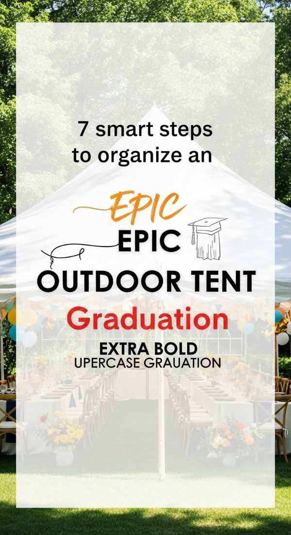 7 Smart Steps To Organize An Outdoor Tent Graduation 69f86c713c657