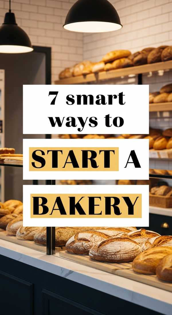 7 Smart Ways To Start A Bakery 69fc17532541b