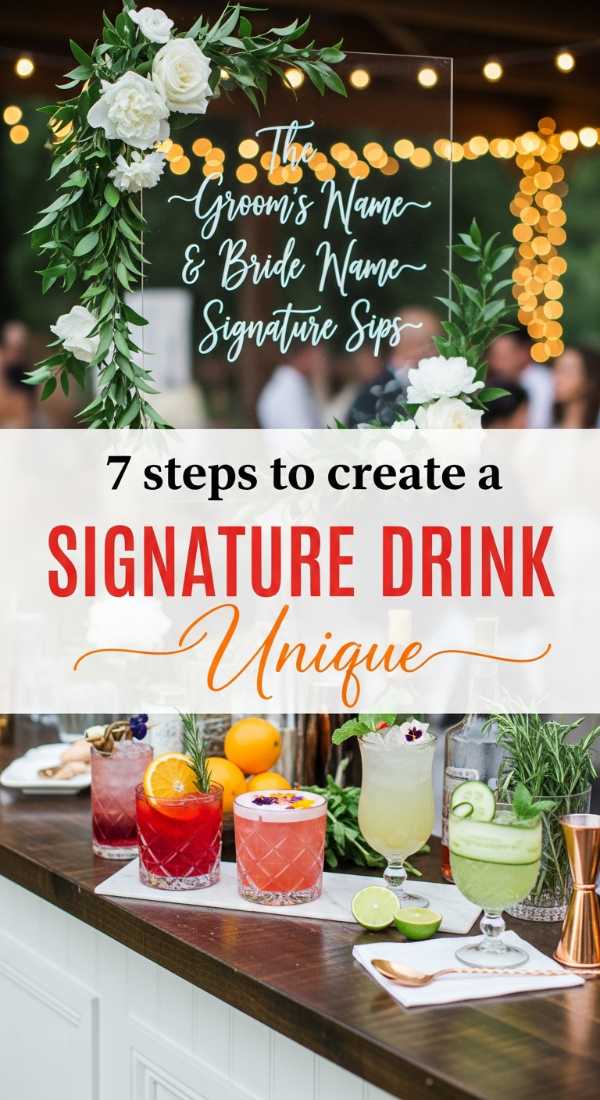7 Steps To Create A Signature Drink Station 6a0dc161e494d