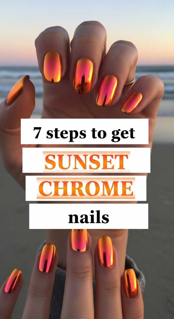 7 Steps To Get Sunset Chrome Nails 6a05a13e55484
