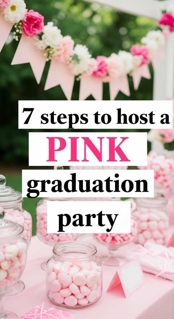 7 Steps To Host A Pink Graduation Party 6a0def08756f5