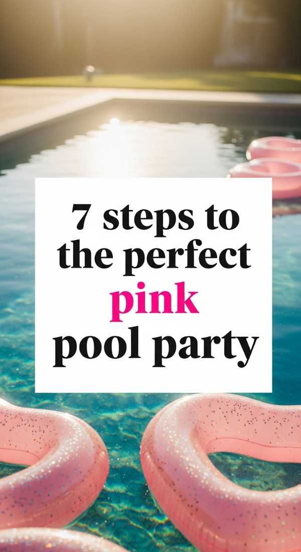 7 Steps To Host The Perfect Pink Pool Party 6a18a696ca9c9