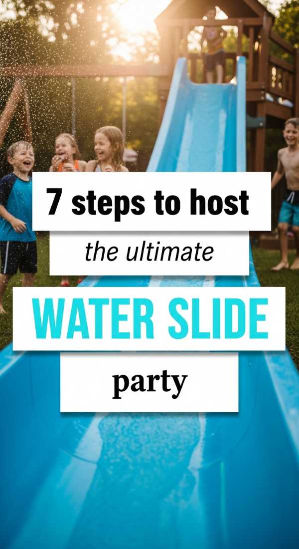 7 Steps To Host The Ultimate Water Slide Party 6a0de7410c520
