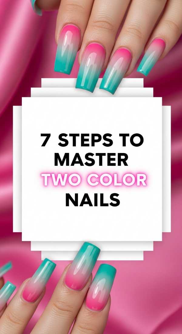 7 Steps To Master Two Color Nails 6a0f1136cfeb7