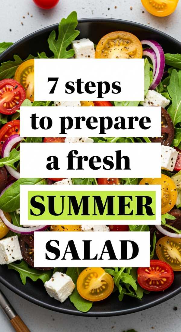 7 Steps To Prepare A Fresh Summer Salad 69fd8ab272589