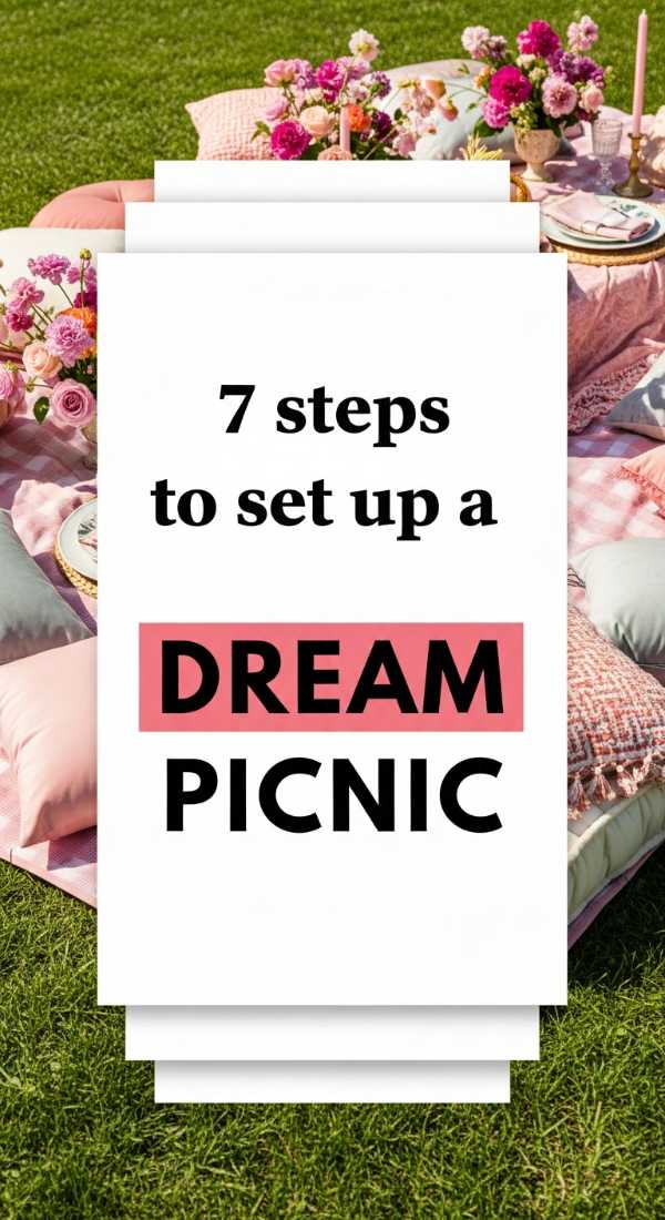 7 Steps To Set Up A Dream Picnic 6a0de72167c69