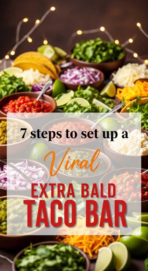 7 Steps To Set Up A Viral Taco Bar 69f725405bcb2