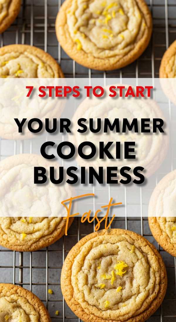 7 Steps To Start Your Summer Cookie Business 69f71b0bb57ea