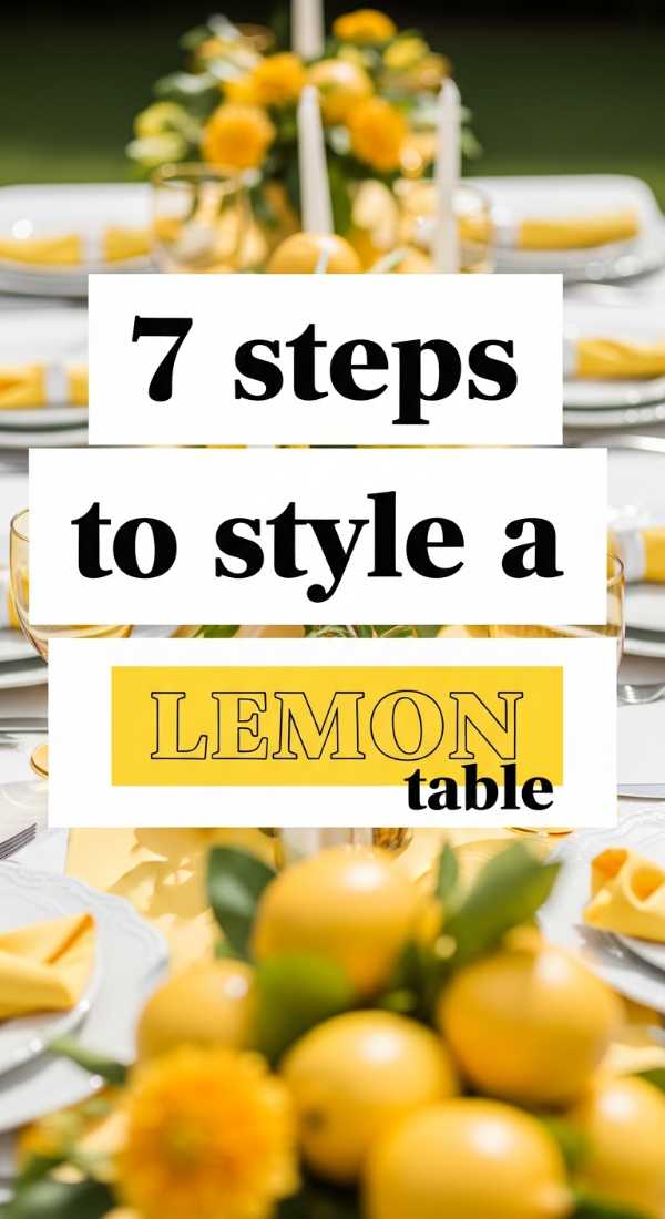 7 Steps To Style A Lemon Table 69fb14105b3fc