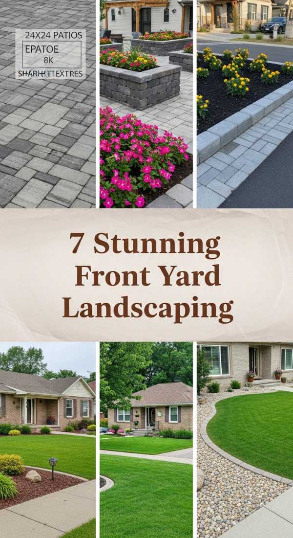 7 Stunning Front Yard Landscaping 6a04b3bf4cdde