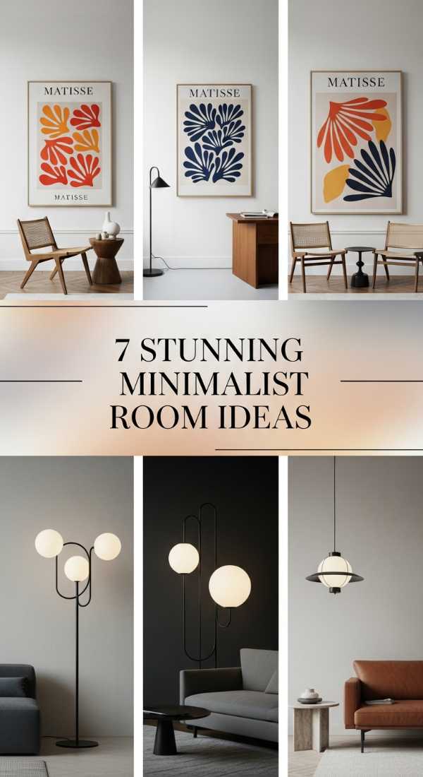 7 Stunning Minimalist Room Ideas 6a0e9f1925d36