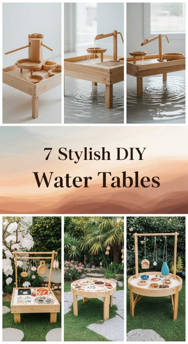 7 Stylish Diy Water Tables 69fb076001d30