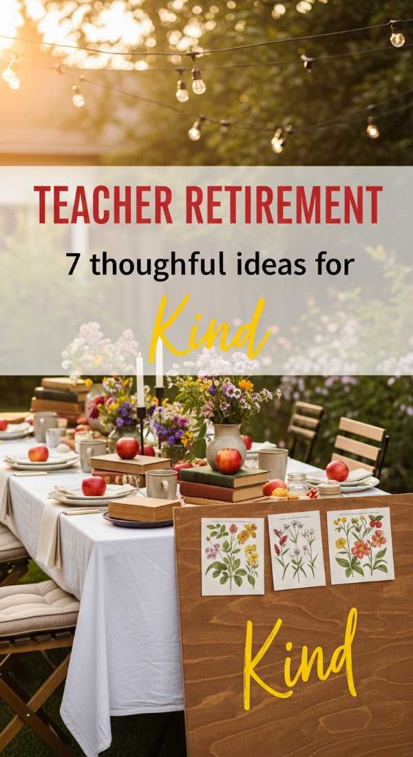 7 Thoughtful Ideas For A Teacher Retirement Party 6a0577a3bc3a8