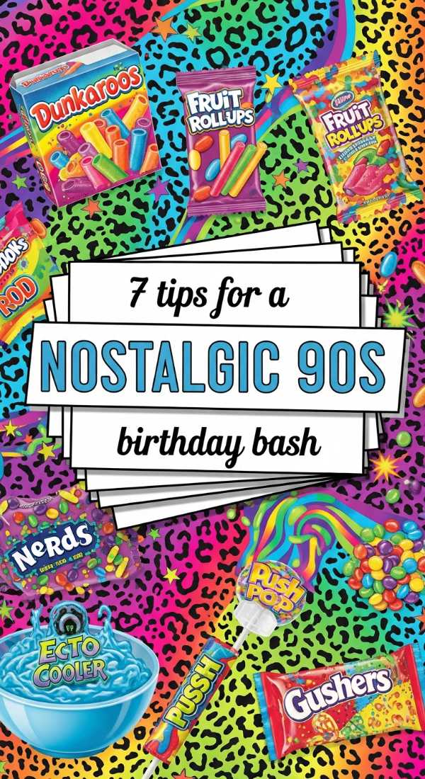 7 Tips For A Nostalgic 90s Birthday Bash 6a057db9c724e