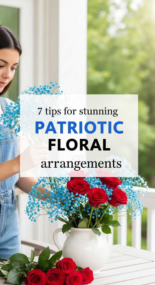 7 Tips For Stunning Patriotic Floral Arrangements 6a057db0197aa
