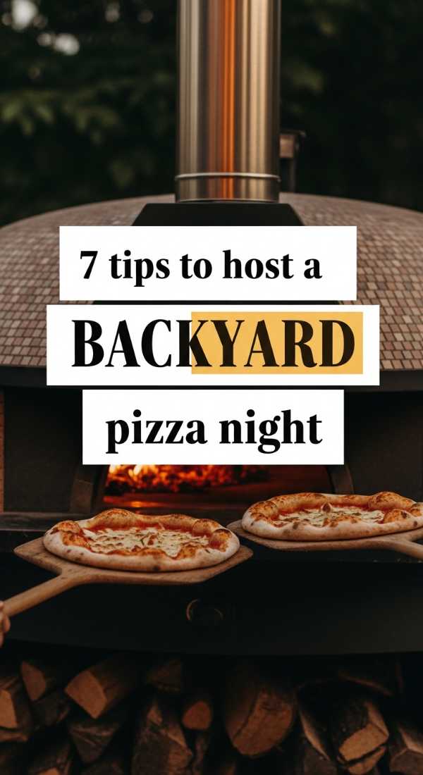 7 Tips To Host A Backyard Pizza Night 69fb140a3c219