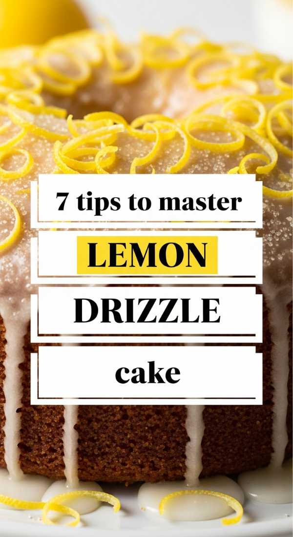 7 Tips To Master Lemon Drizzle Cake 69fc1755edd7a