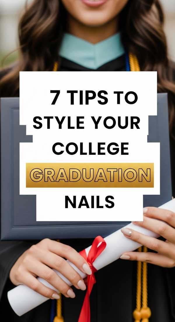 7 Tips To Style Your College Graduation Nails 6a0595e045d04