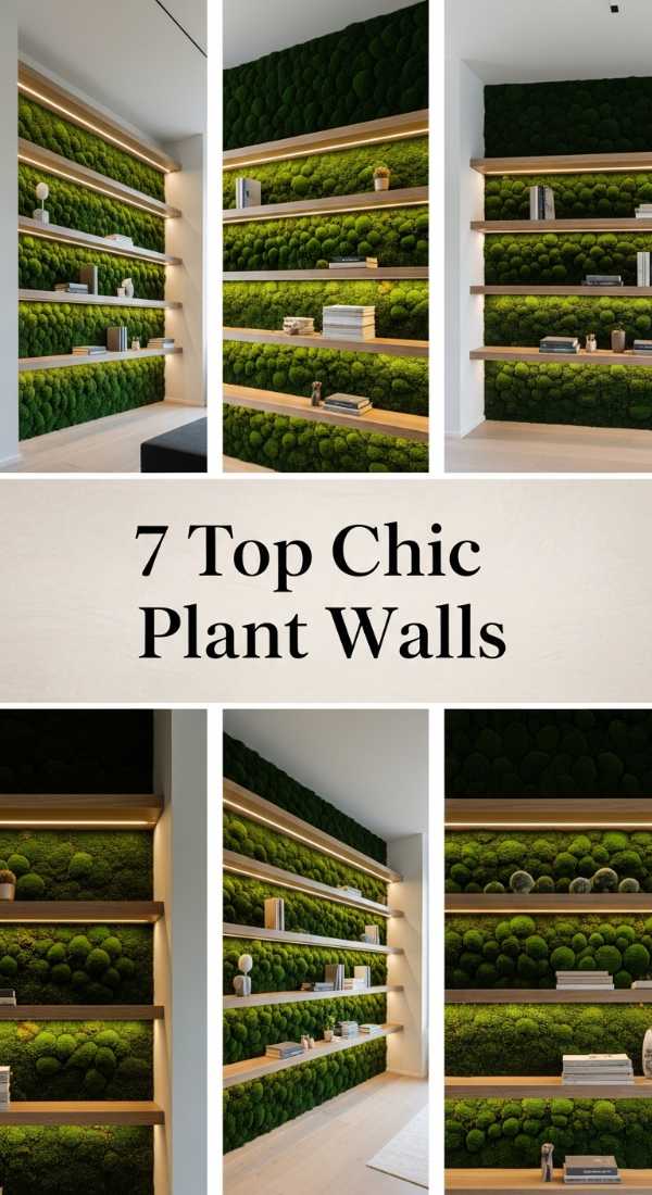 7 Top Chic Plant Walls 69f48df562fcd