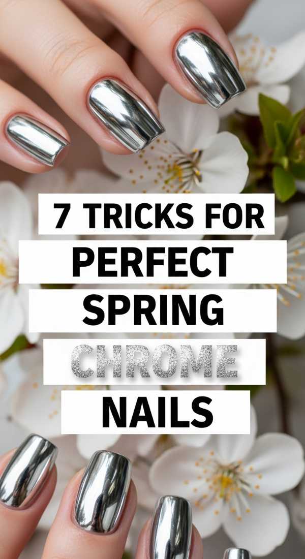 7 Tricks For Perfect Spring Chrome Nails 69fb9882e0a96